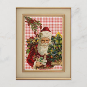Carte postale de Noël vintage