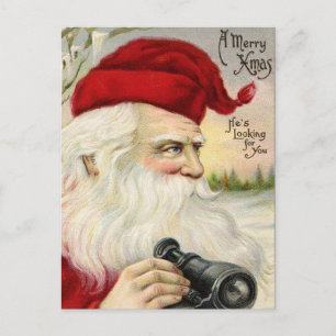 Carte postale de Noël vintage