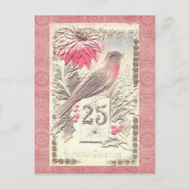 Carte postale de Noël Vintage (Devant)