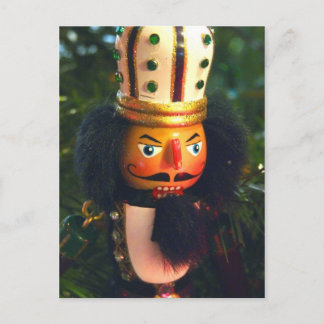 Carte postale de Noël / Yule Nutcracker Soldat