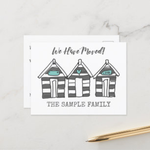 Carte postale de nouveau adresse, acheteur vendeur