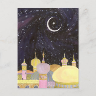 Carte postale de nuit arabe