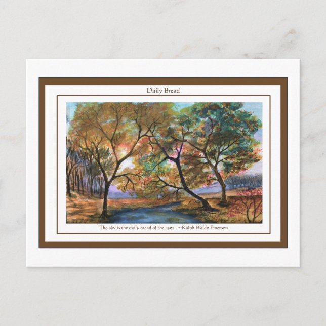 Carte postale de pain quotidien (Devant)