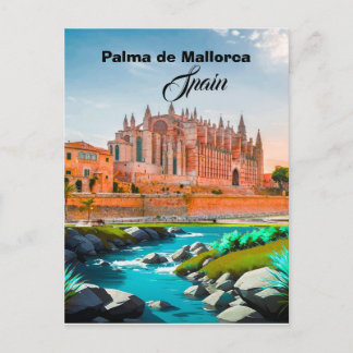 Carte postale de Palma de Majorque Espagne Voyage