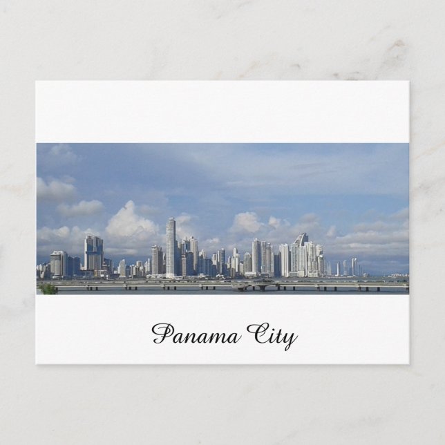 Carte postale de Panama City (Devant)