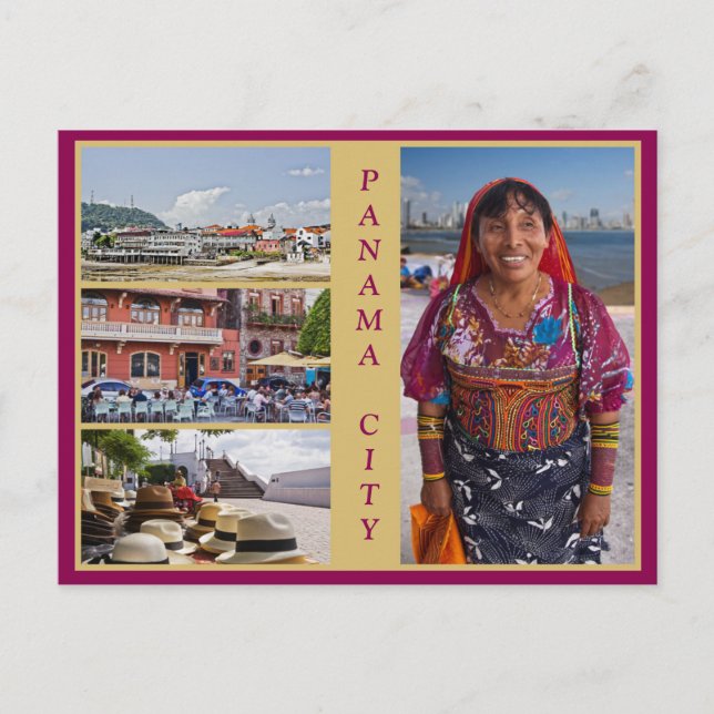 Carte postale de Panamá City (Devant)