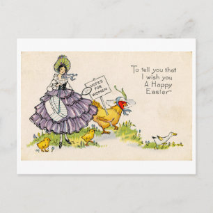Carte postale de Pâques (vers 1920)