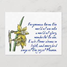 Carte postale de pardon