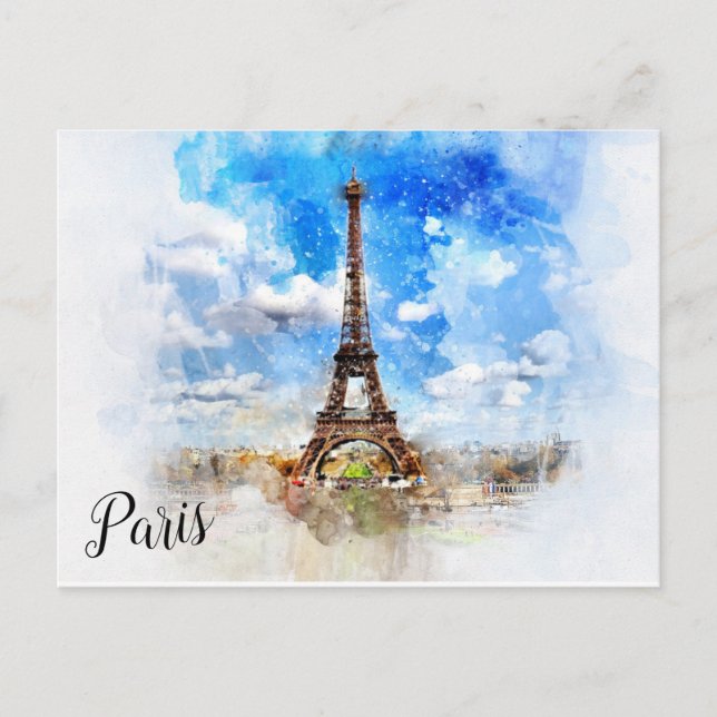 Carte postale de Paris (Devant)