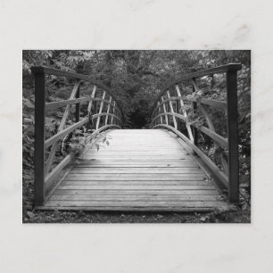 Carte postale de passage (b&w)