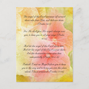 Carte postale de passage biblique