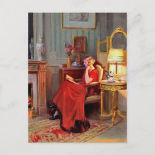 Carte postale de peinture classique