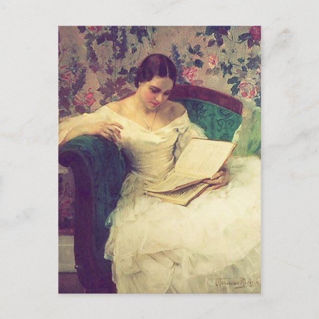 Carte postale de peinture classique (Devant)