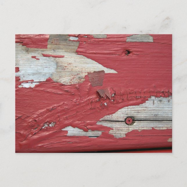 Carte postale de peinture qui s'écaille (Devant)