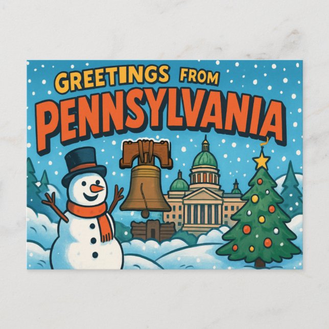 Carte postale de PENNSYLVANIE (Devant)