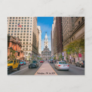 Carte postale de Philadelphie