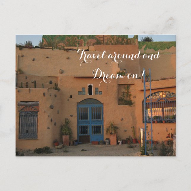 Carte postale de photos de devis de voyage (Devant)