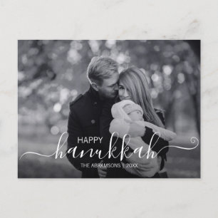 Carte postale de photos de vacances Happy Hanoukka