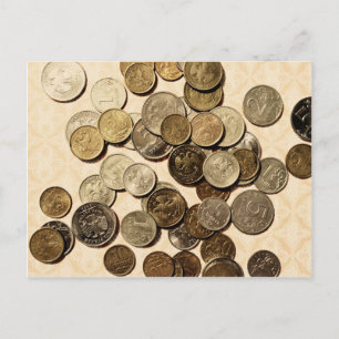 Carte postale de pièces russes