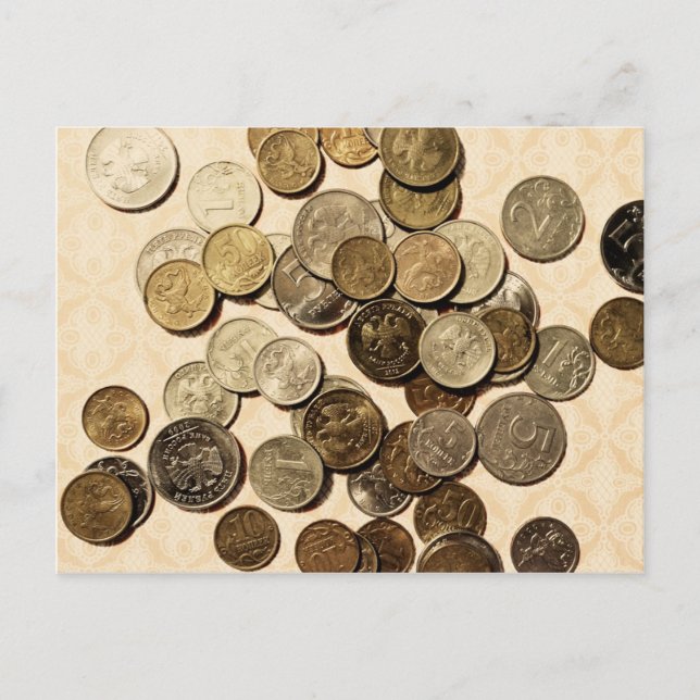 Carte postale de pièces russes (Devant)