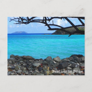 Carte postale de plage