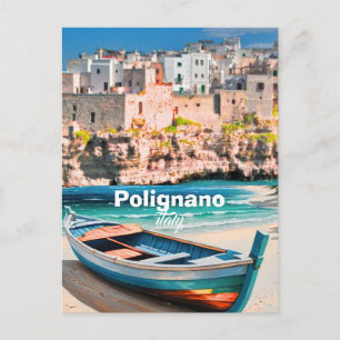 Carte postale de Polignano a Mare Italie, carte po