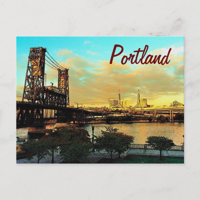Carte postale de Portland (Devant)