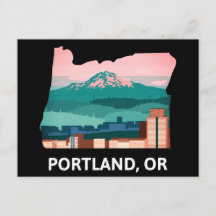 Carte postale de Portland