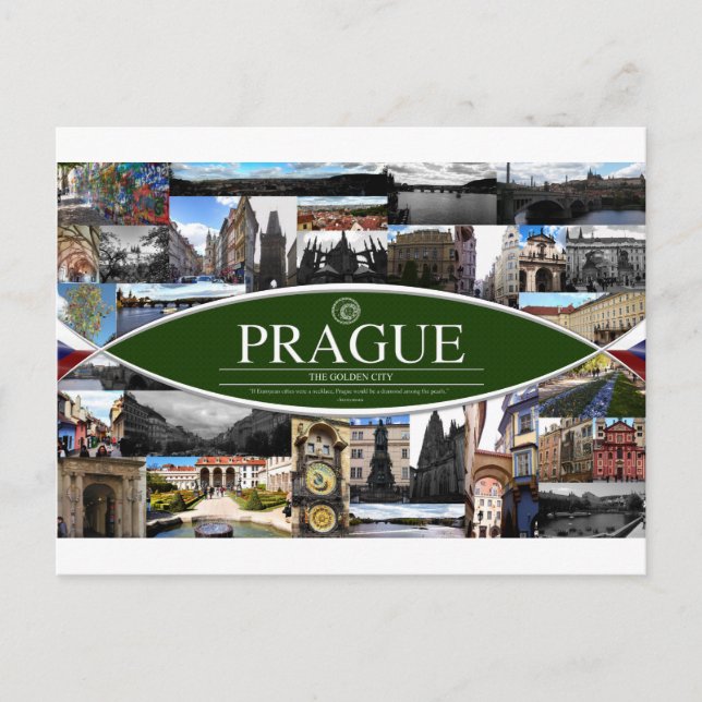 Carte postale de Prague (Devant)