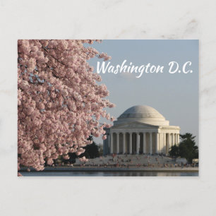 Carte postale de printemps à Washington DC