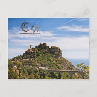 Carte postale de Provence, Eze