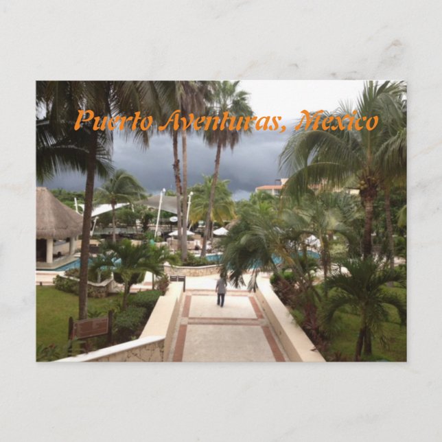 Carte postale de Puerto Aventuras, Mexique (Devant)