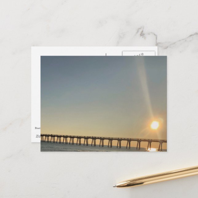 Carte postale de quai (Devant/Arrière en situation)