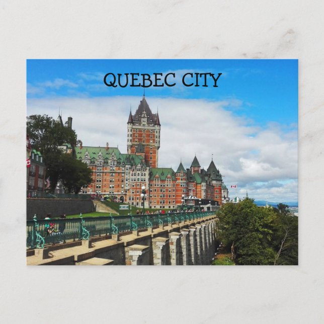 CARTE POSTALE DE QUÉBEC (Devant)