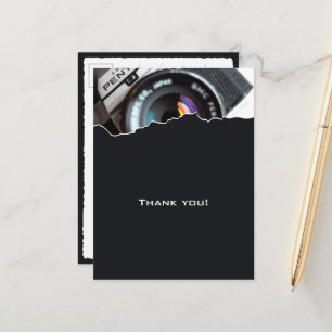 Carte postale de remerciement promotionnel pour st