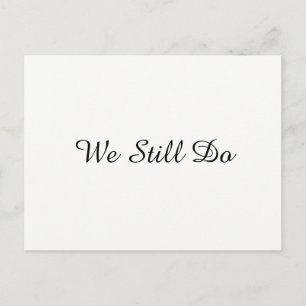 Carte postale de réponse