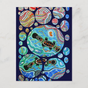 Carte postale de rêve Platypus