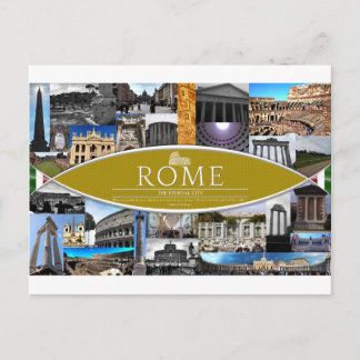 Carte postale de Rome