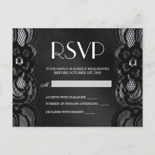 Carte postale de RSVP