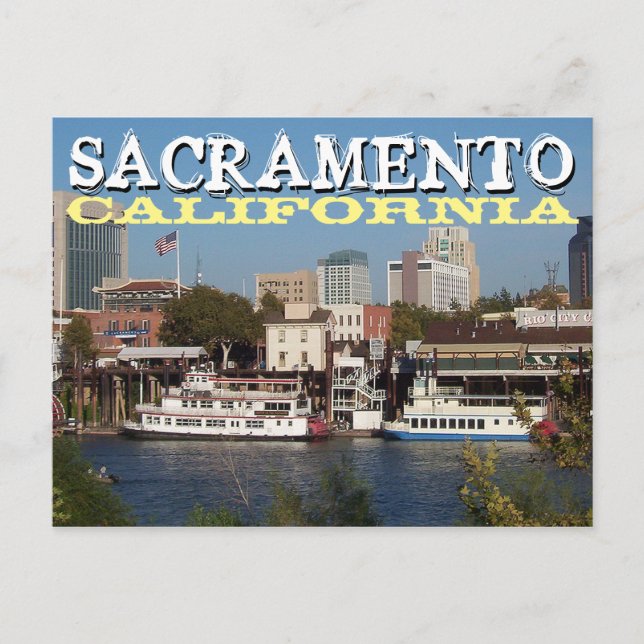 Carte postale de Sacramento (Devant)