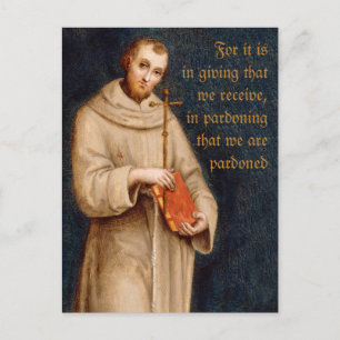 Carte postale de Saint François CC0731 Raphael