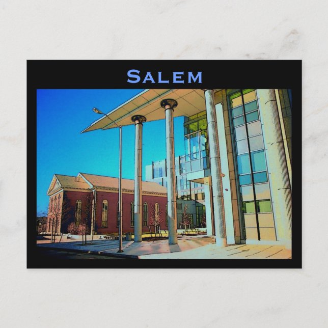 Carte postale de Salem (Devant)