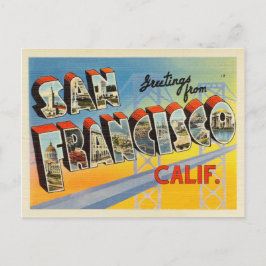 Carte postale de San Francisco Californie