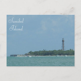 Carte postale de Sanibel Lighthouse Beach