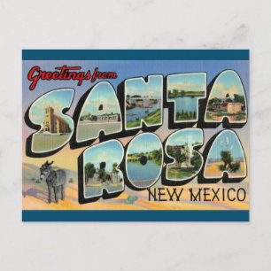 Carte postale de Santa Rosa  Nouveau-Mexique