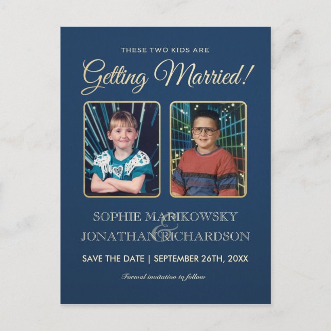 Carte postale de sauvegarde de date de photos d'éc (Devant)