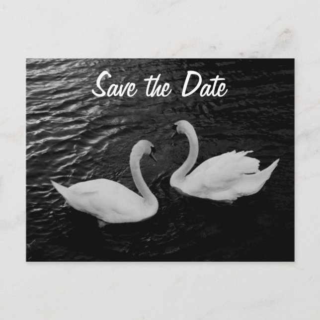 Carte postale de sauvegarde de la date de mariage  (Devant)