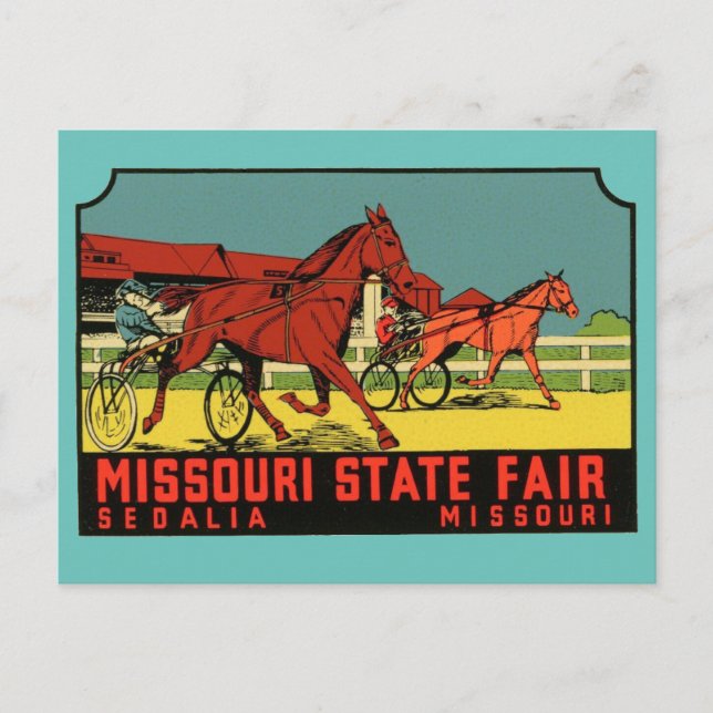 Carte postale de Sedalia, Missouri (Devant)
