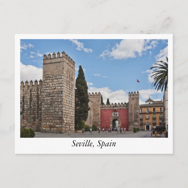 Carte postale de Séville, Espagne (Devant)
