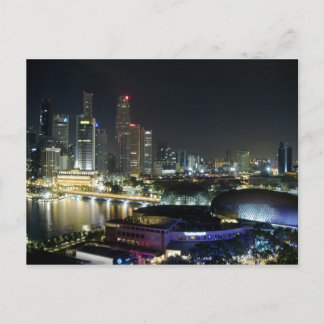 Carte postale de Singapour